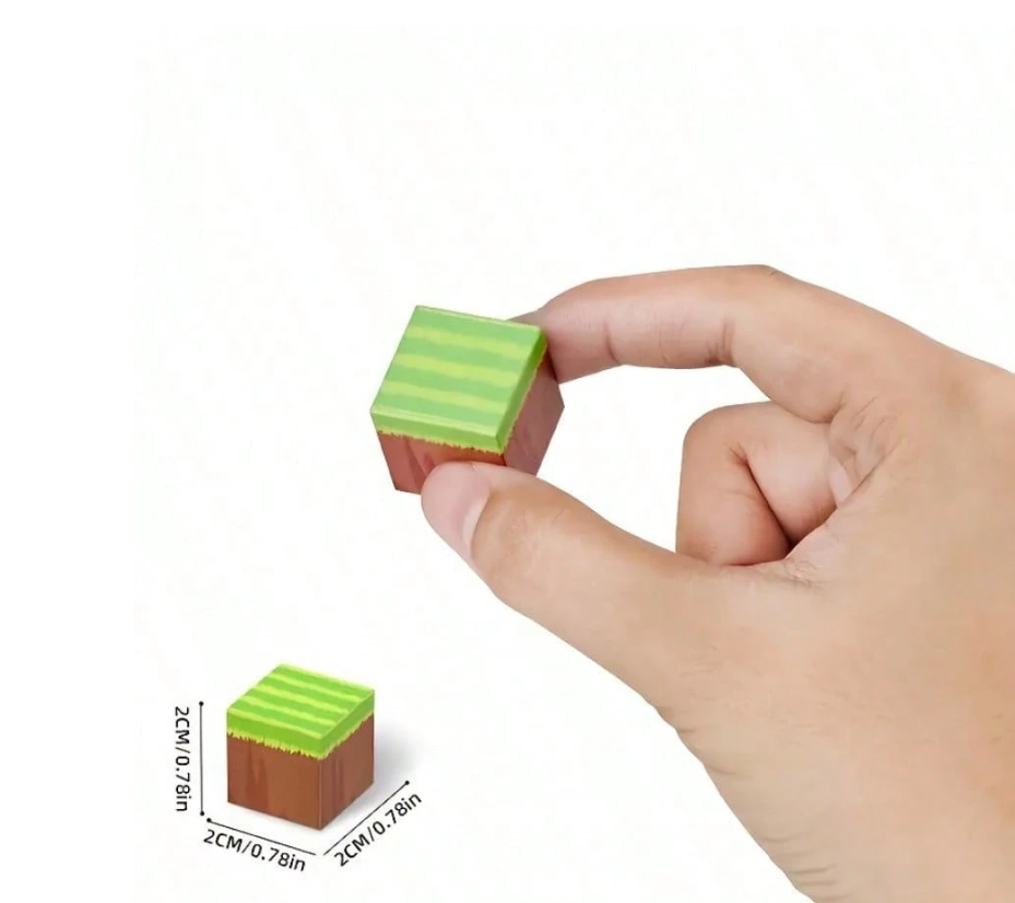 Magnetinių kaladėlių rinkinys 100vnt