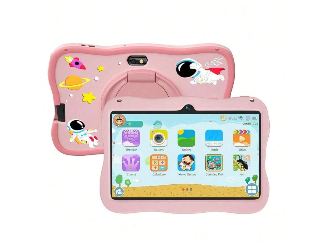 Vaikiška Edukacinė Planšetė 4/64GB (7″ Rožinė)
