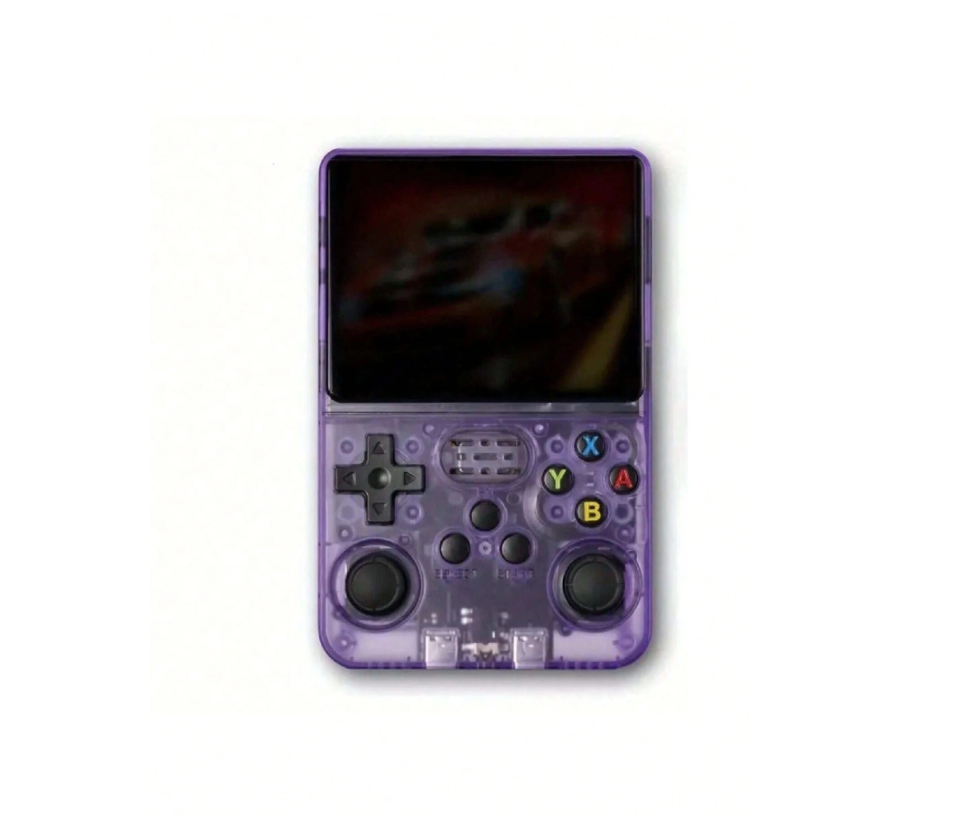 Žaidimų konsolė R36S (violetinė)