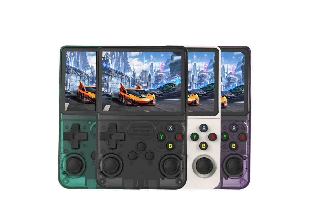 Žaidimų konsolė R36S (Mėlyna)