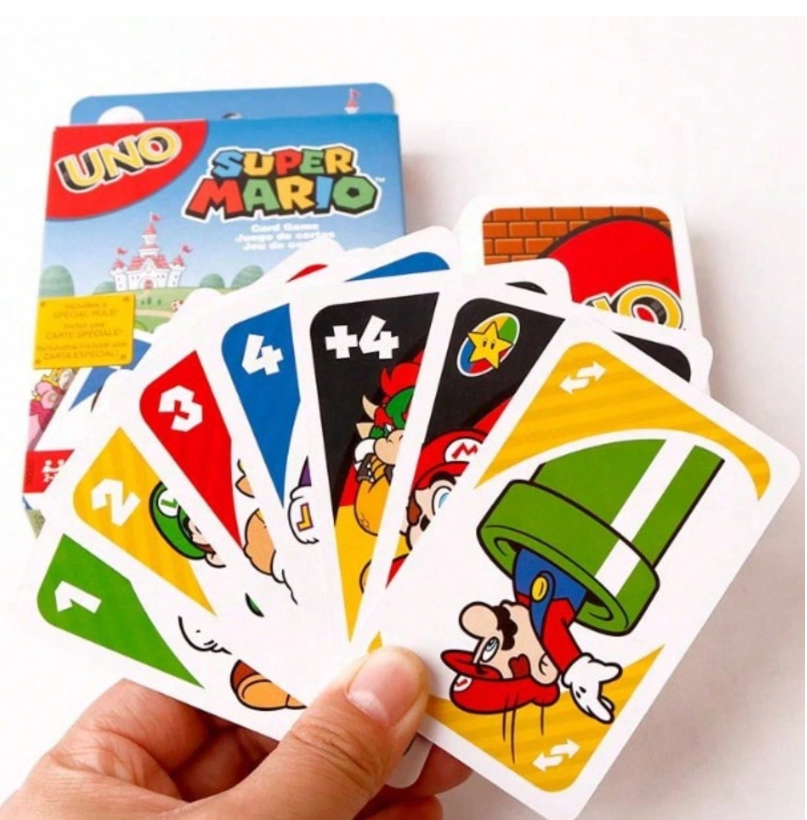 UNO Super Mario Kortų Žaidimas