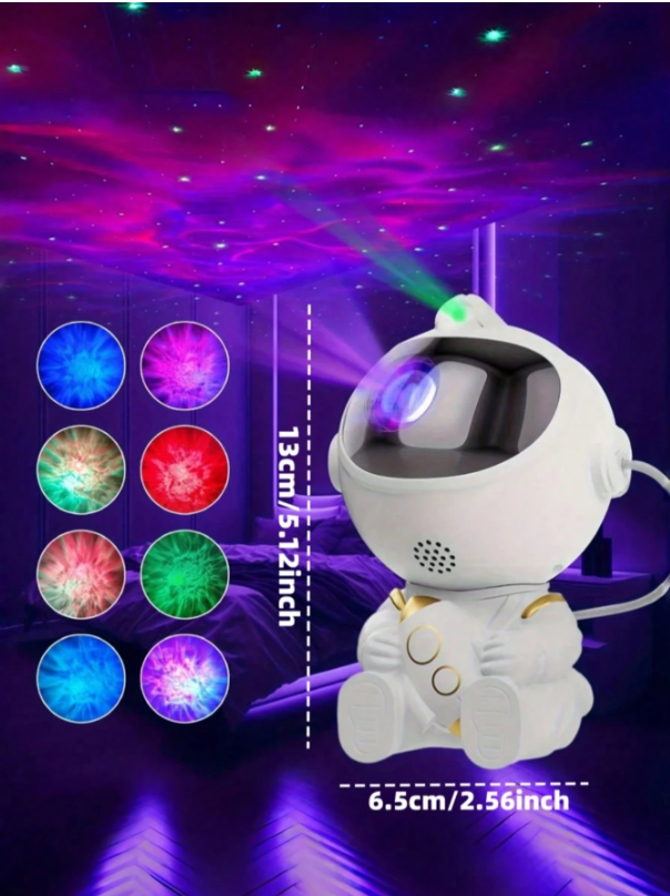 LED Žvaigždžių Projektorius Astronautas