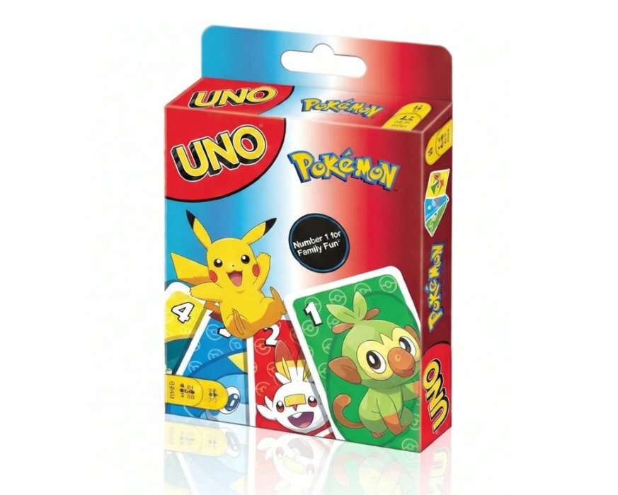 UNO Pokemon Kortų Žaidimas
