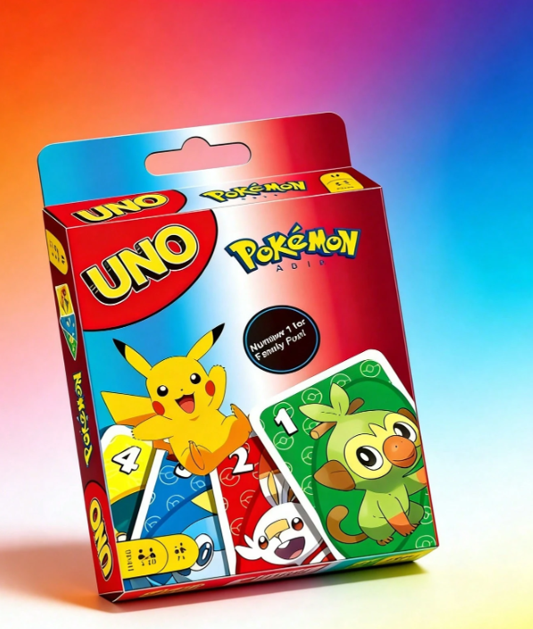 UNO Pokemon Kortų Žaidimas