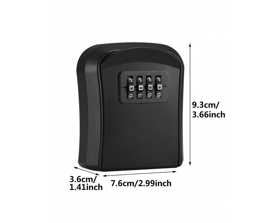 Raktų Seifas Su Kodo Užraktu