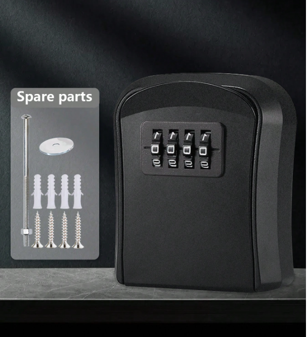 Raktų Seifas Su Kodo Užraktu