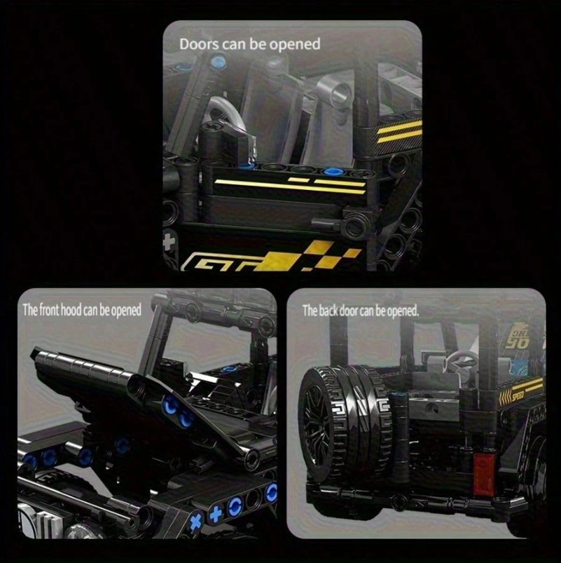 Visureigio Statybinių Blokų Konstruktorius (1000 dalių)