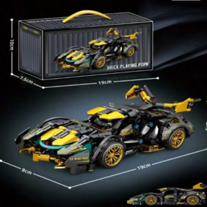 Superautomobilio Statybinių Blokų Konstruktorius (800 dalių)