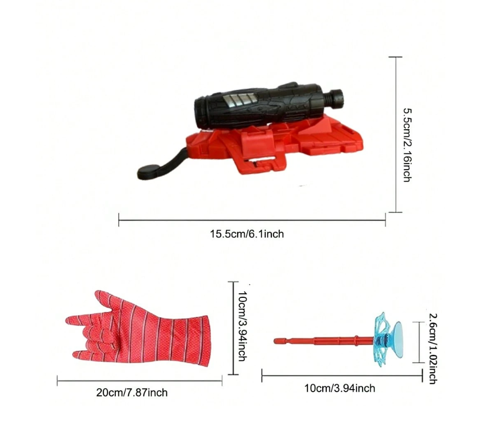 Spiderman Šaudyklės Rinkinys