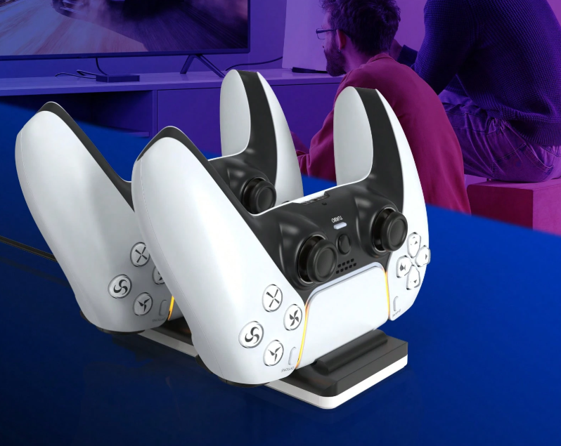 Playstation5 įkrovimo stotis valdikliams (juoda)