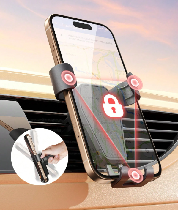 Universalus Automobilinis Telefono Laikiklis