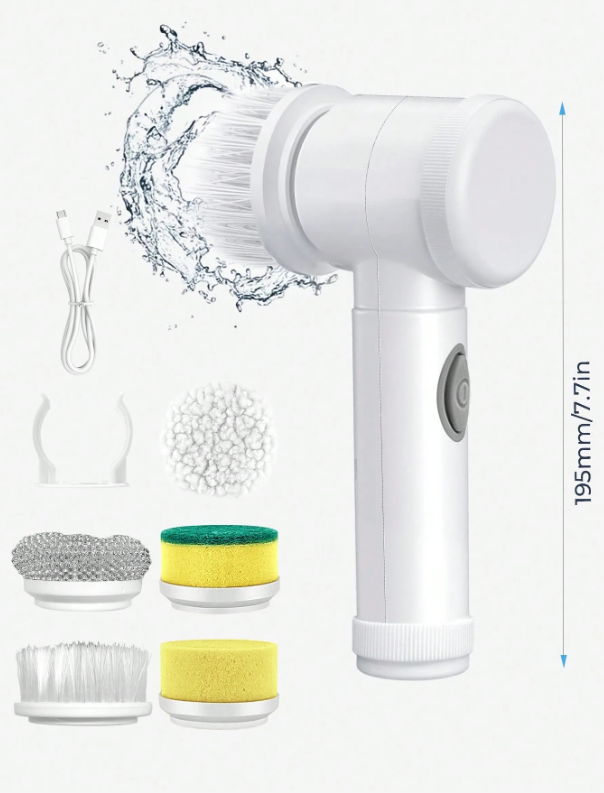 Elektrinis 5 in 1 Valymo Šepetys