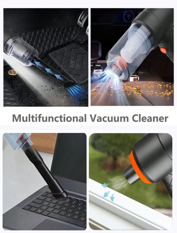 Belaidis Rankinis Dulkių Siurblys Su HEPA Filtru