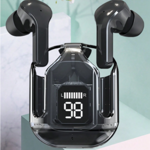 T2 Belaidės Bluetooth Ausinės (juoda)