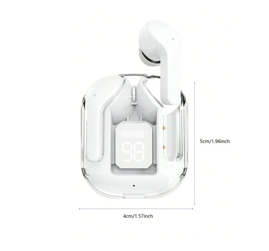T2 Belaidės Bluetooth Ausinės (balta)