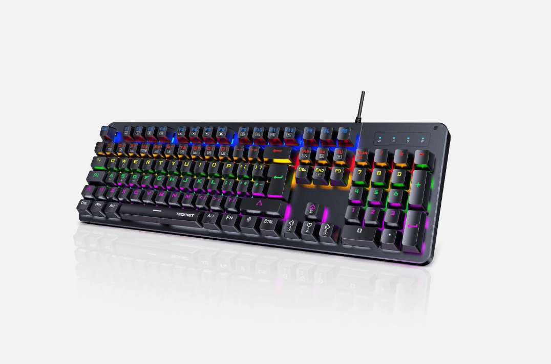 TECKNET RGB gaming klaviatūra