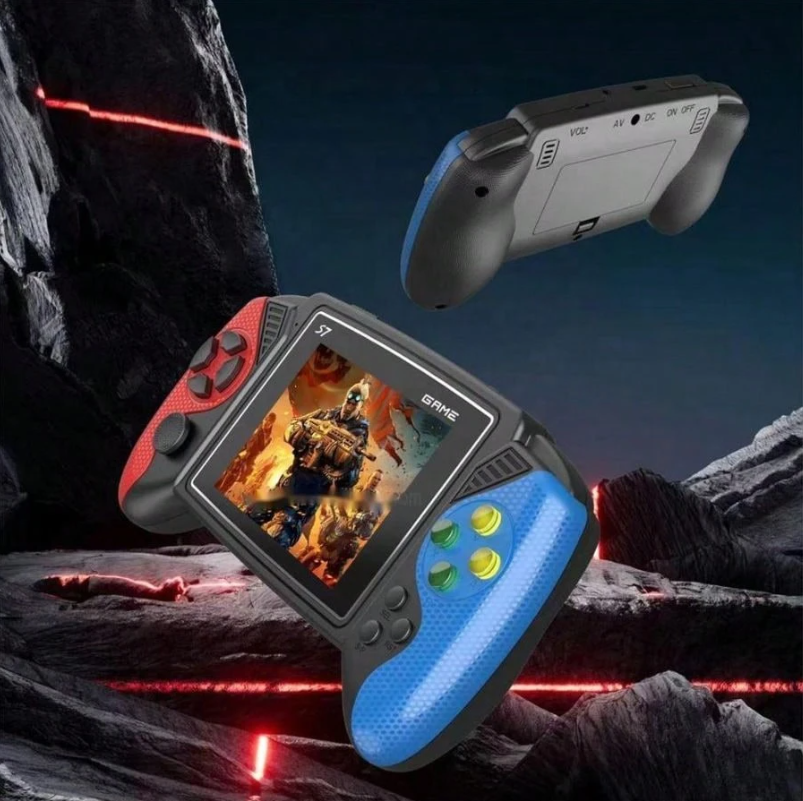 Nešiojama Žaidimų Konsolė su 600 Žaidimų – 3.5" Ekranas