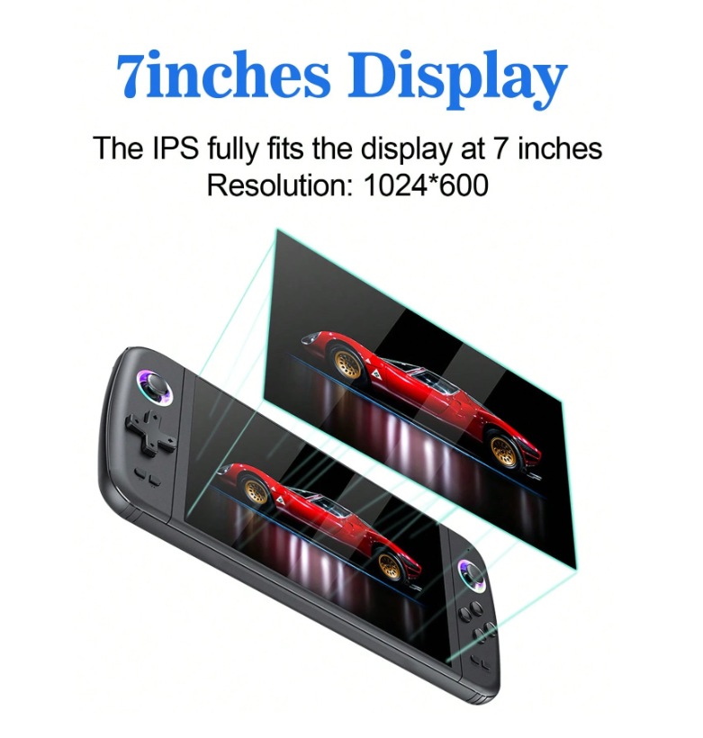 Nešiojama Žaidimų Konsolė su 20 000 Žaidimų – 7" HD