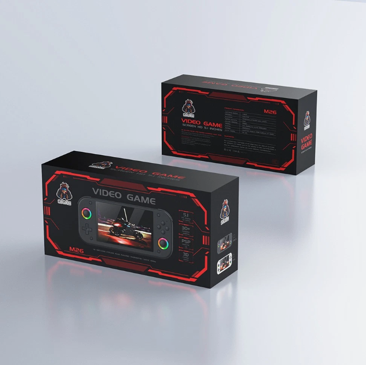 Nešiojama Žaidimų Konsolė su 20 000 Žaidimų – 5,1″ HD