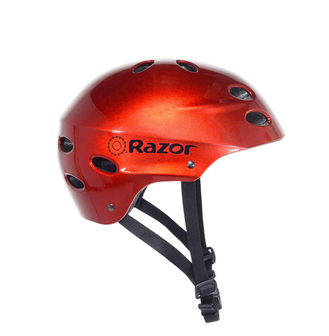 Vaikiškas Apsauginis Šalmas “Razor” – Raudona