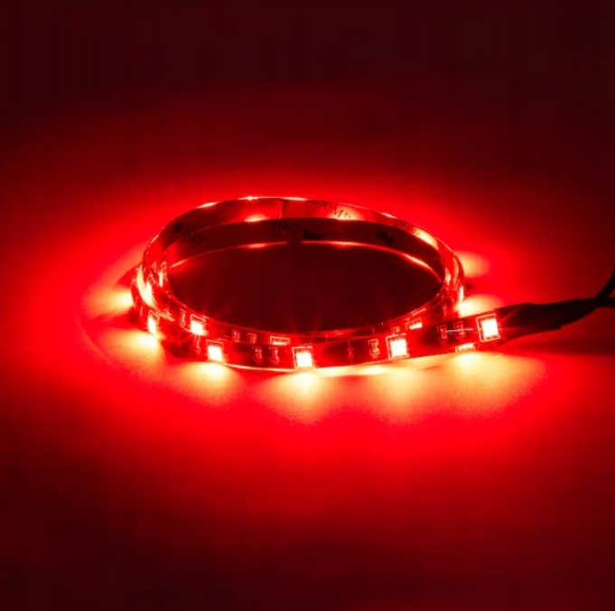 NOR-TEC USB RGB LED Juosta 2×50 cm su Nuotolinio Valdymo Pultu – Dekoratyvinis TV ir Stalo Apšvietimas