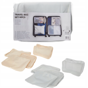 Lagamino Organizatoriai – 4 Dalių (smėlio)