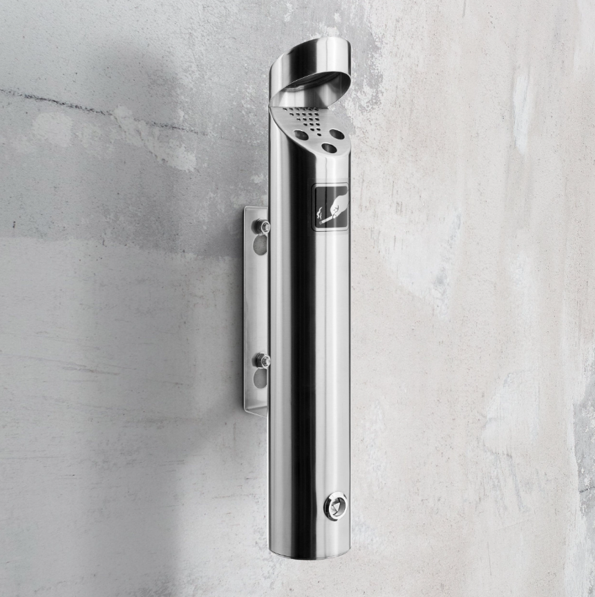 Sieninė peleninė iš nerūdijančio plieno