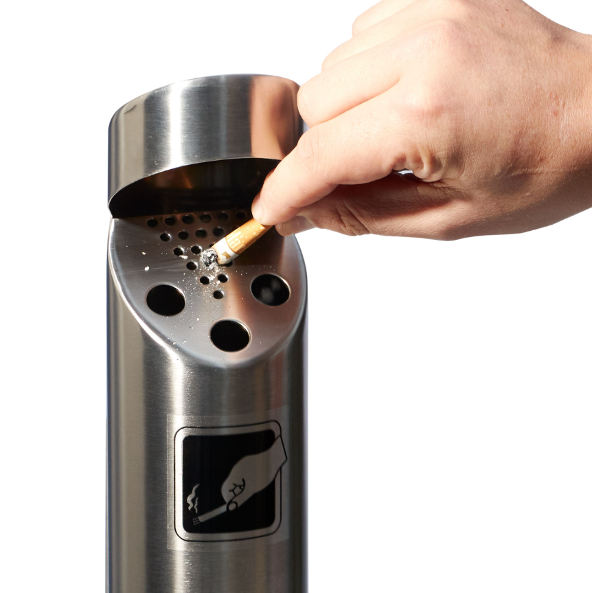 Sieninė peleninė iš nerūdijančio plieno