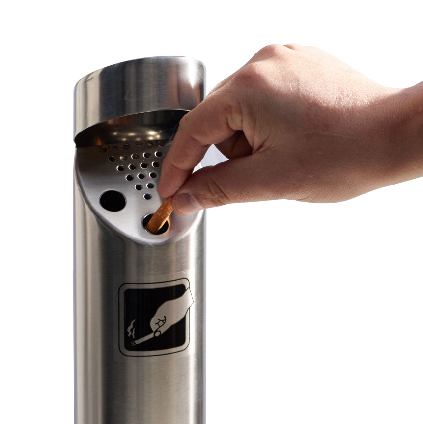 Sieninė peleninė iš nerūdijančio plieno