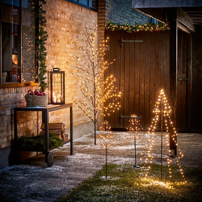 LED dekoratyvinis medis 200 cm – 400 LED lempučių