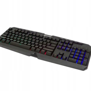 Battletron žaidimų klaviatūra su LED apšvietimu