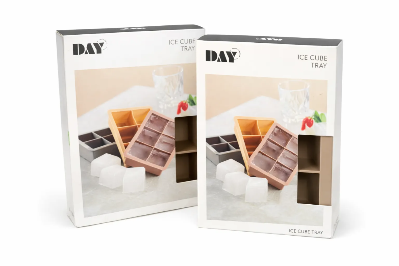 Ledo kubelių forma – 6 ledukų gaminimo forma šaldikliui