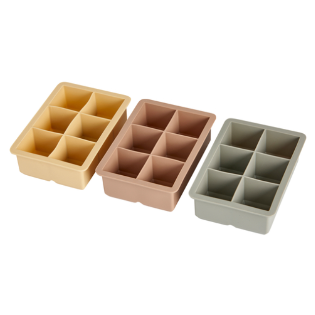 Ledo kubelių forma – 6 ledukų gaminimo forma šaldikliui