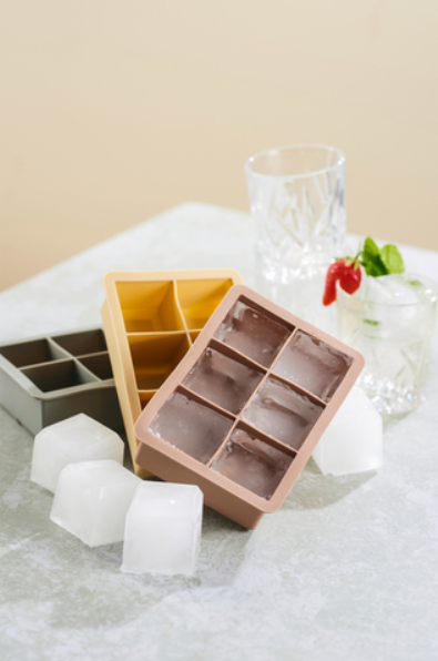 Ledo kubelių forma – 6 ledukų gaminimo forma šaldikliui