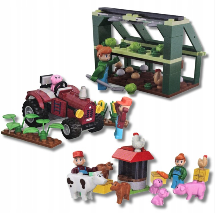 Kaladėlių konstruktorius – „Fermos gyvenimas“