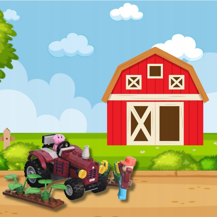 Kaladėlių konstruktorius – „Fermos gyvenimas“