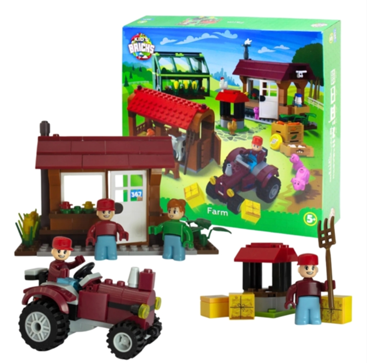 Kaladėlių konstruktorius – „Fermos gyvenimas“