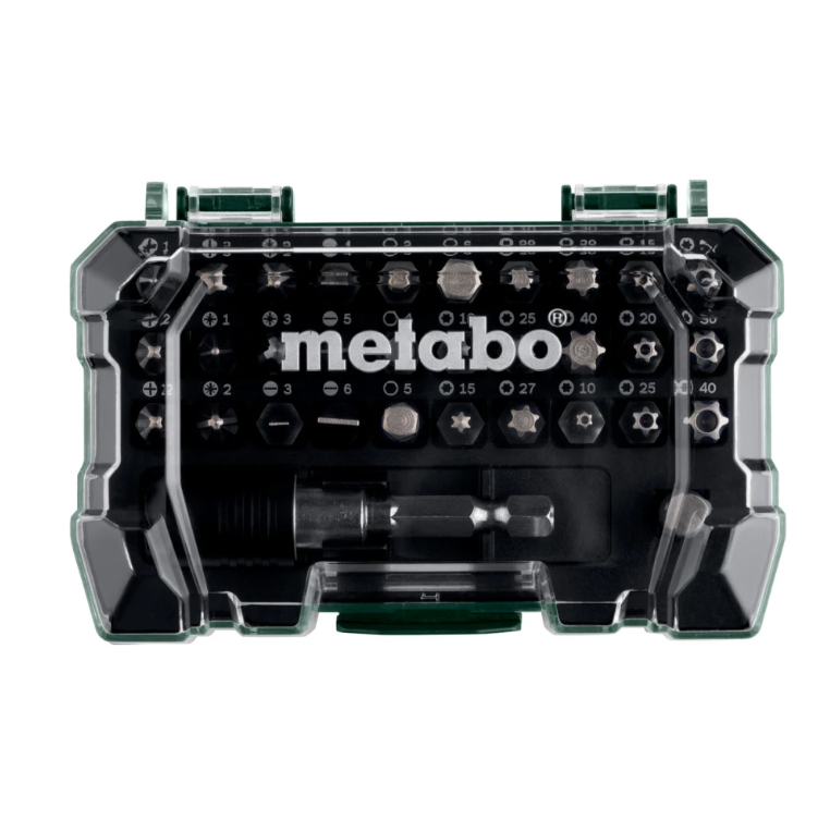 Atsuktuvų antgalių rinkinys METABO (32 vnt.)