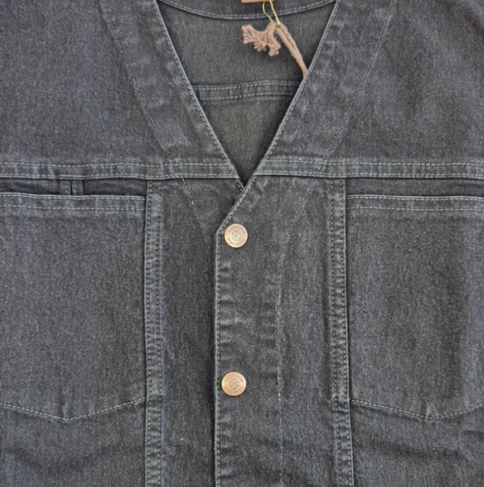 Moteriška džinsinė sodo liemenė