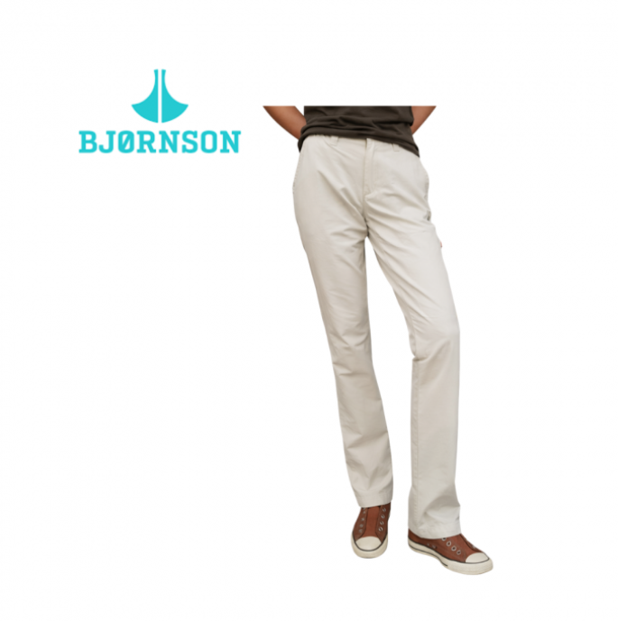 Moteriškos kelnės BJØRNSON su elastanu