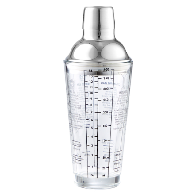 Kokteilių plaktuvas (shaker) 0,4 L – nerūdijančio plieno kokteilių maišyklė gėrimams