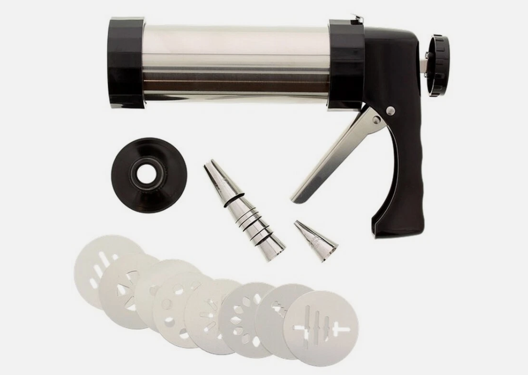 Konditerinis švirkštas DAY su antgaliais – 15 dalių rinkinys