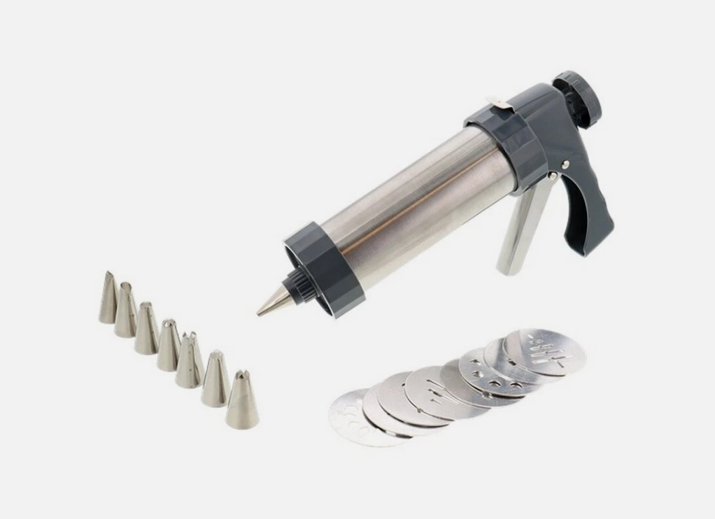 Konditerinis švirkštas DAY su antgaliais – 15 dalių rinkinys