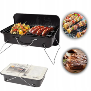 Nešiojamas anglinis grilis – BBQ Time