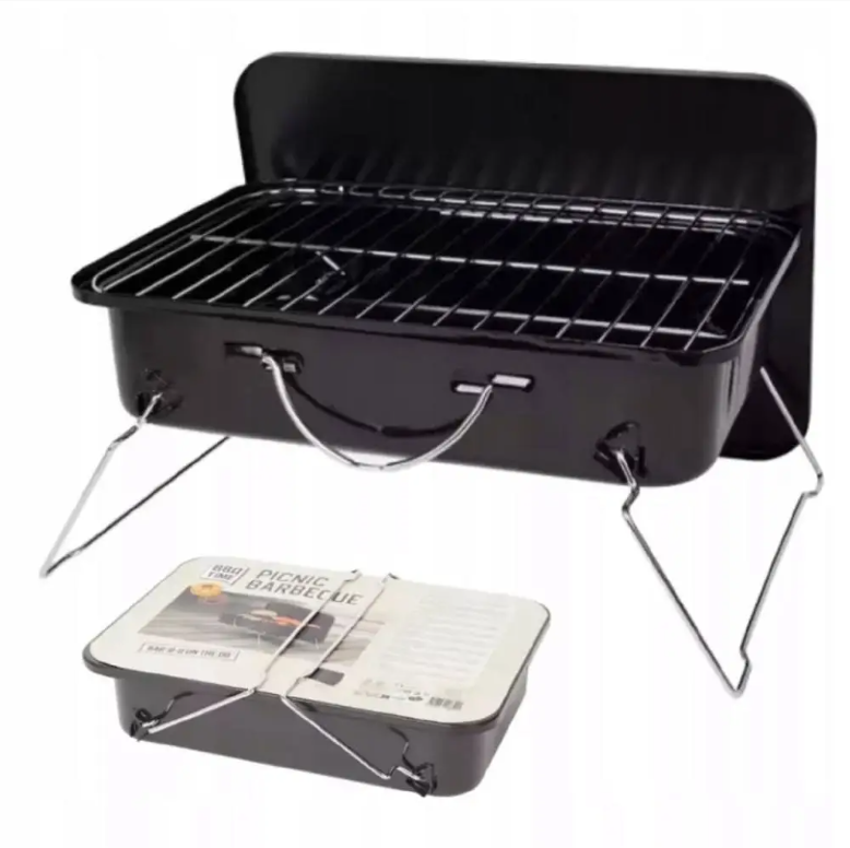 Nešiojamas anglinis grilis - BBQ Time