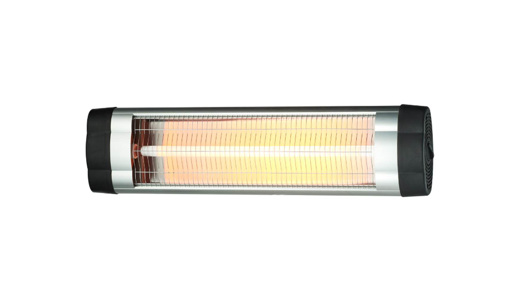 KESSER infraraudonųjų spindulių šildytuvas 2500 W – terasos ir balkono šildytuvas su nuotoliniu valdymu