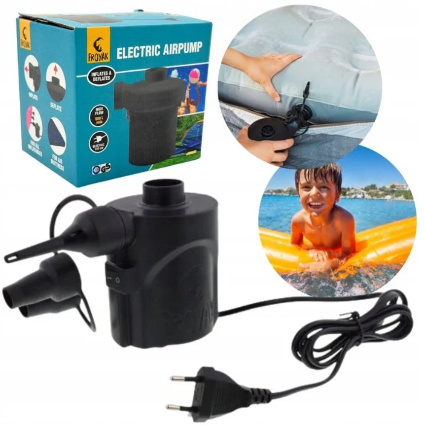 Daugiafunkcinė elektrinė oro pompa - FROYAK 130 W