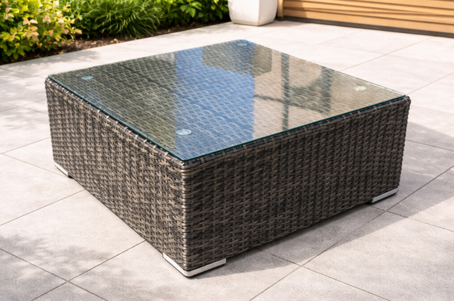 Lauko pufas – staliukas 2in1