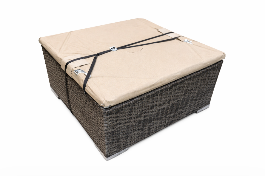 Lauko pufas – staliukas 2in1